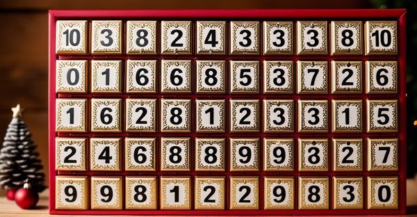 Découvrez le calendrier de l'avent original personnalisé !