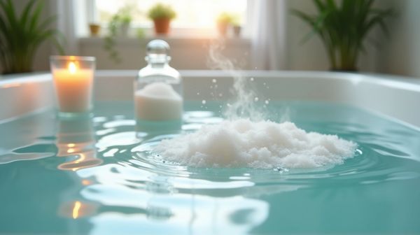 Libérez le pouvoir relaxant du sel de bain naturel